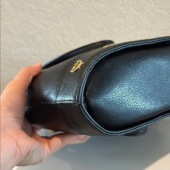 MCM Black Leather Handbag made in Germany - Picture 9 of 10